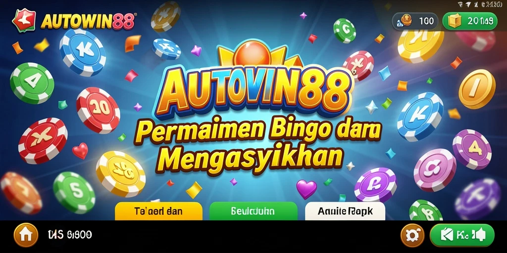Screenshot gameplay Bingo dengan tampilan yang menarik dan interaktif.