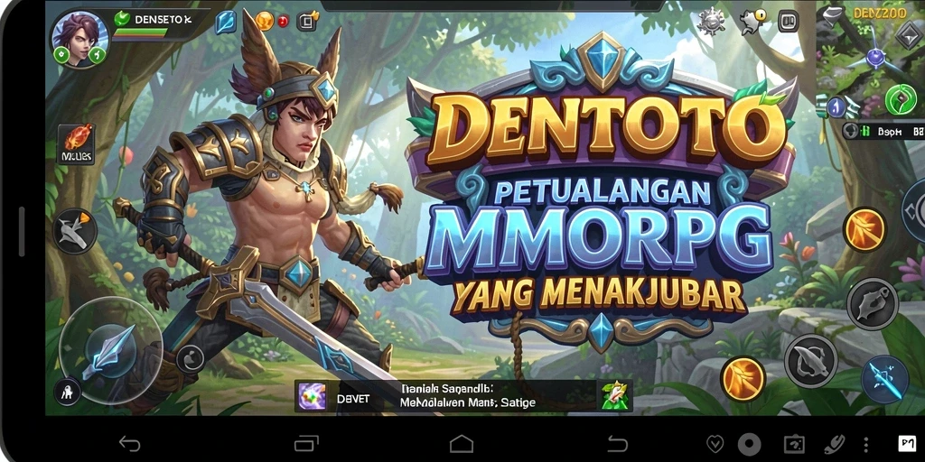 Gameplay seru dan interaktif dalam <strong>DENTOTO</strong> yang penuh petualangan.