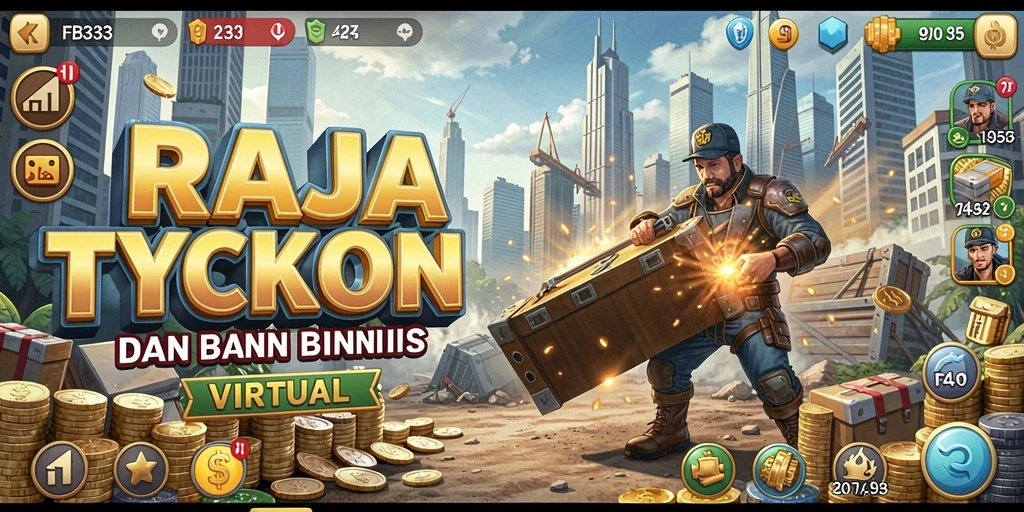 Tampilan gameplay FB333 yang penuh strategi dan bisnis.