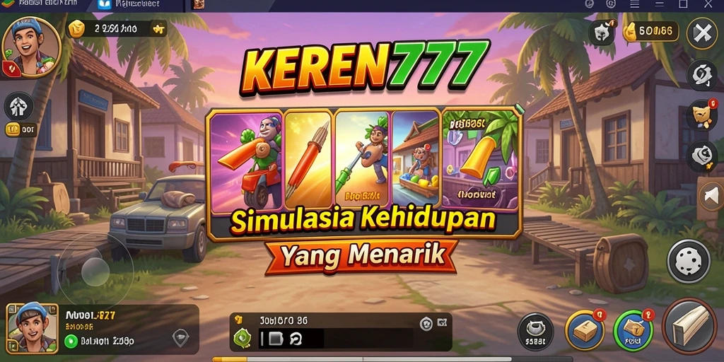 Tampilan gameplay KEREN777 yang mengasyikkan dan interaktif.