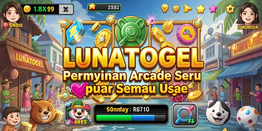 Tampilan gameplay LUNATOGEL yang mengasyikkan dan penuh tantangan.