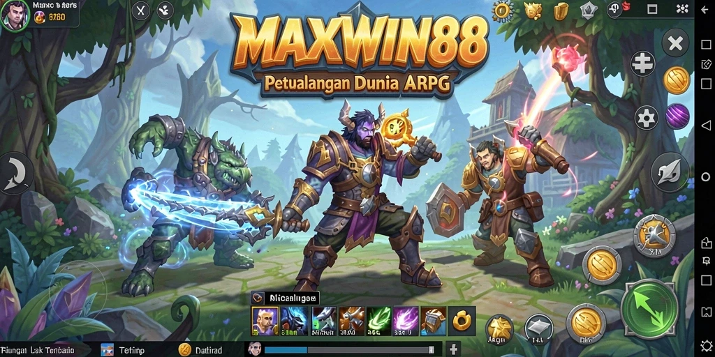 Tampilan gameplay seru dari <strong>MAXWIN88</strong> yang menggugah semangat petualangan.