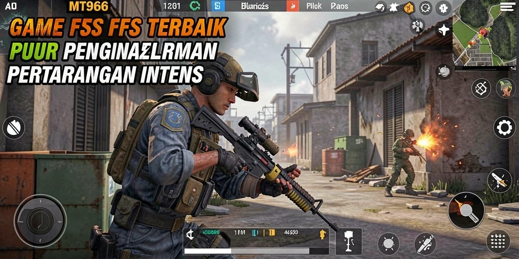 Gameplay penuh aksi dalam MT966 dengan grafis yang mengesankan.