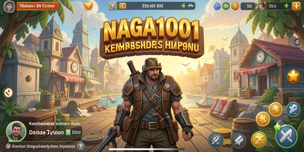 Tampilan menarik dari gameplay NAGA1001 yang penuh strategi Tycoon.