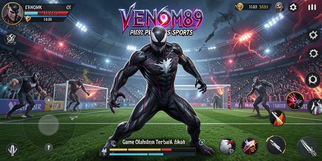 Tampilan multiplayer seru dalam permainan olahraga VENOM889.
