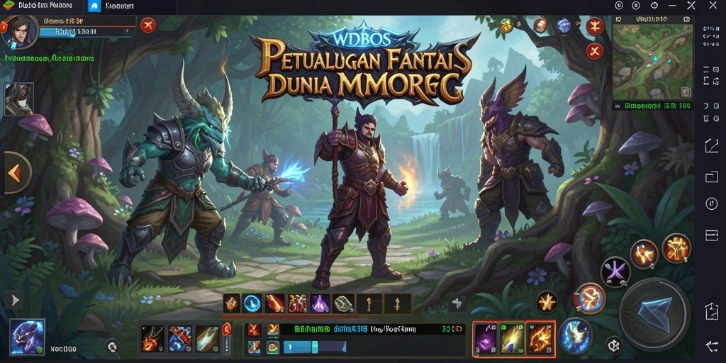 Screenshot gameplay WDBOS menampilkan karakter beraksi dalam pertempuran.